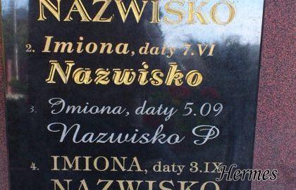 Tablice napisowe 32